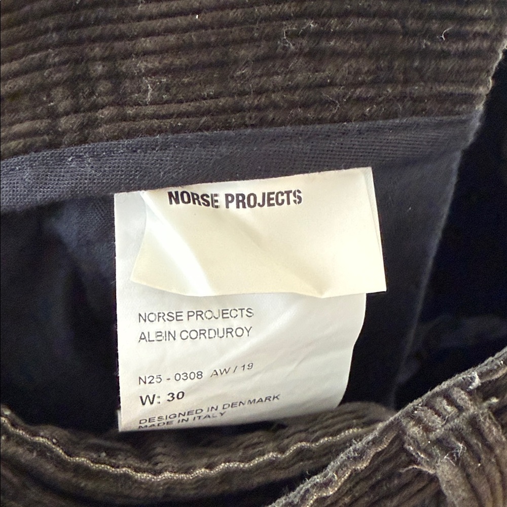 Norse Projects Corduroy Pant - 30" - Picture 3 of 6